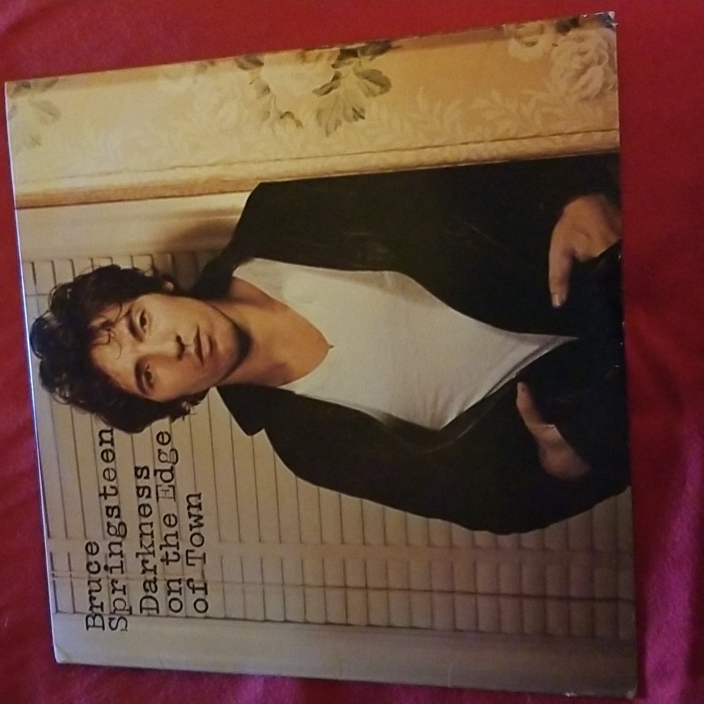 Original Bruce Springsteen vinyl album.